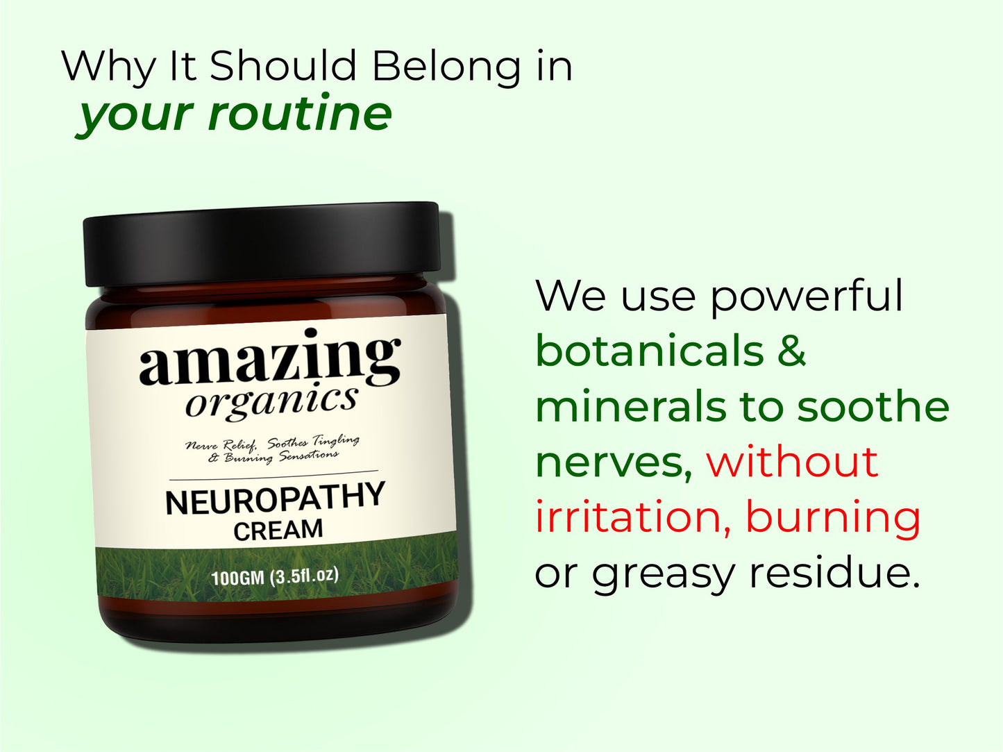 Neuropathy Never Pain Relief Cream