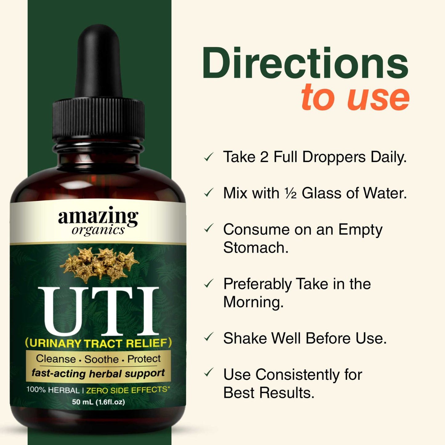 UTI & Urinary Tract Relief Drops