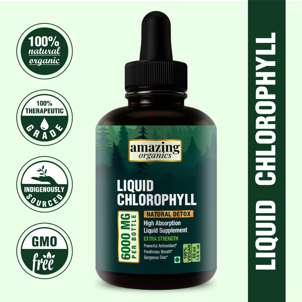 Liquid Chlorophyll Drops - Organic Chlorophyll