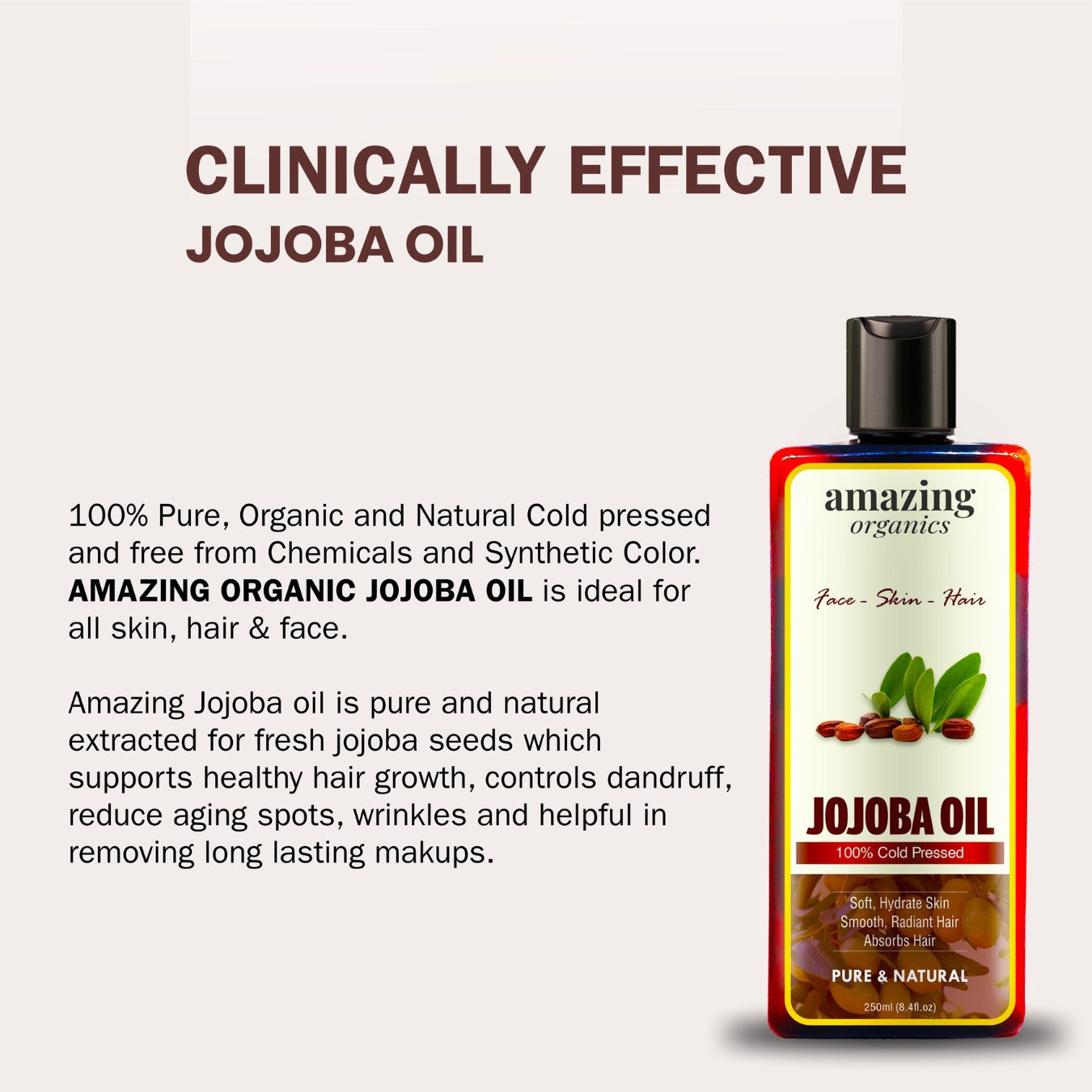 Amazing Organic Jojoba Oil