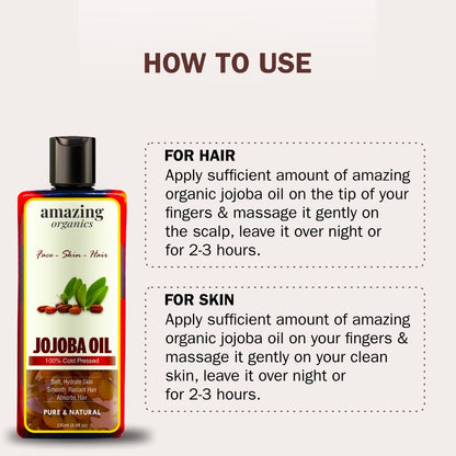 Amazing Organic Jojoba Oil