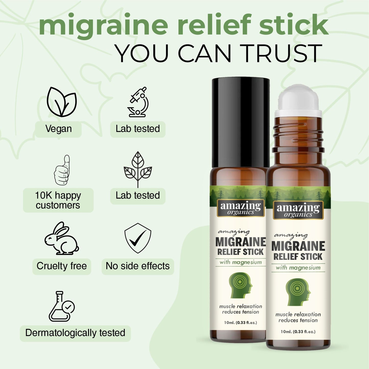 Migraine Relief Stick – Instant Comfort
