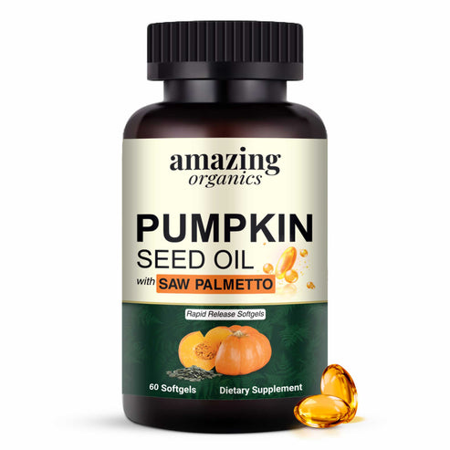 Pumpkin seed + saw palmetto for hair growth