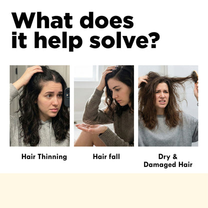 Pumpkin seed + saw palmetto for hair growth