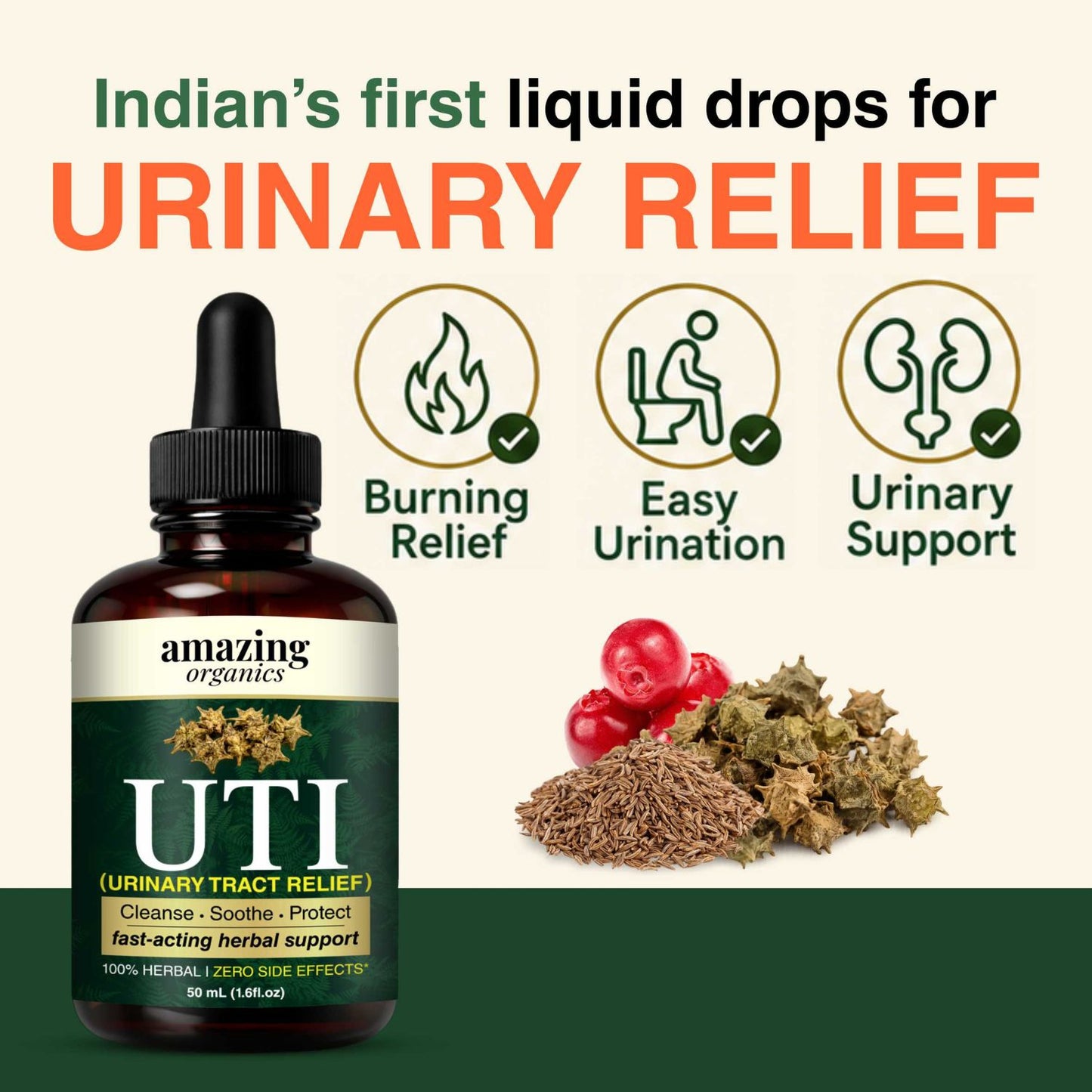 UTI & Urinary Tract Relief Drops