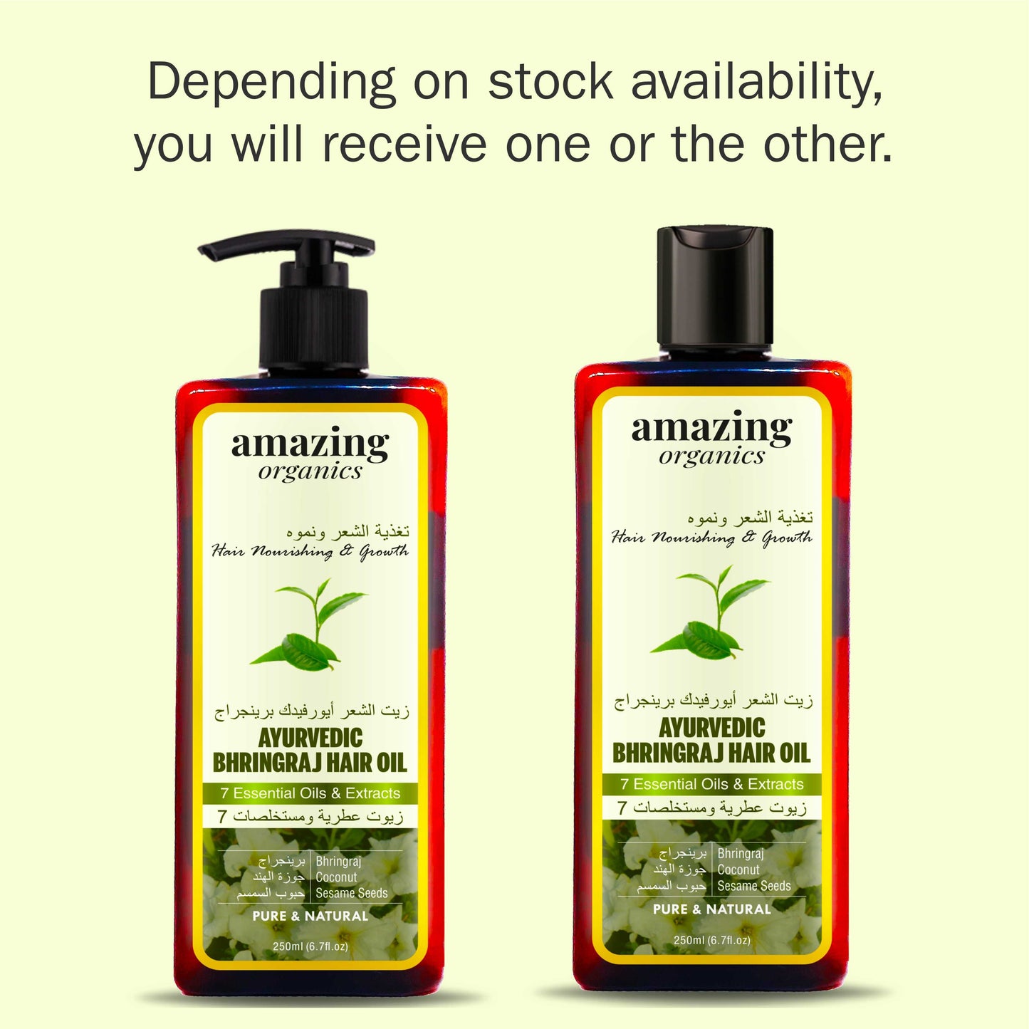 Pure Bhringraj Oil for Hair Growth