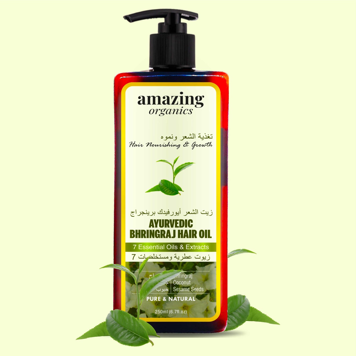 Pure Bhringraj Oil for Hair Growth