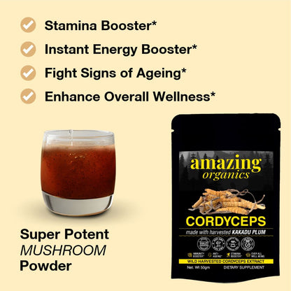 Cordyceps Mushroom Powder