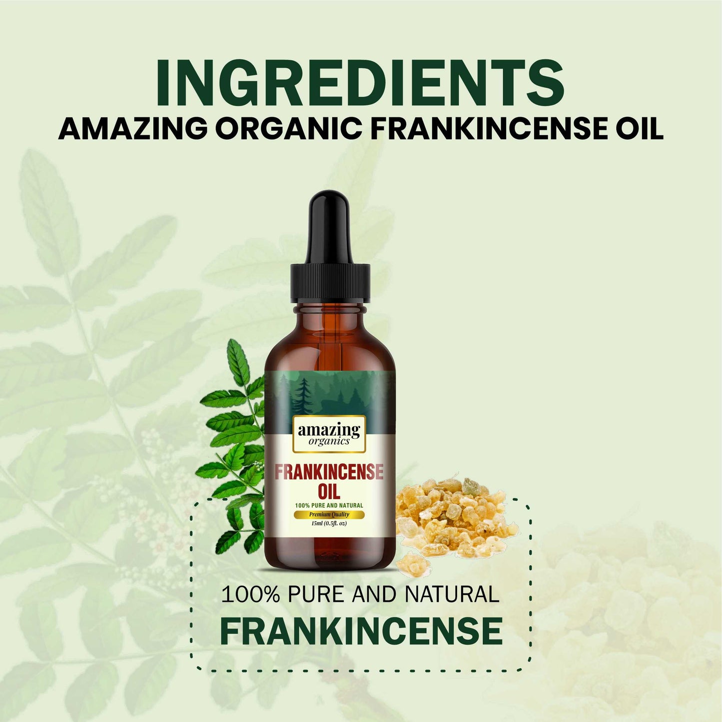 Frankincense Essential Oil Certified Organic