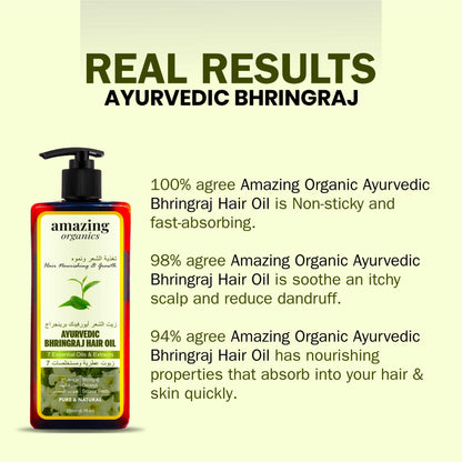 Pure Bhringraj Oil for Hair Growth