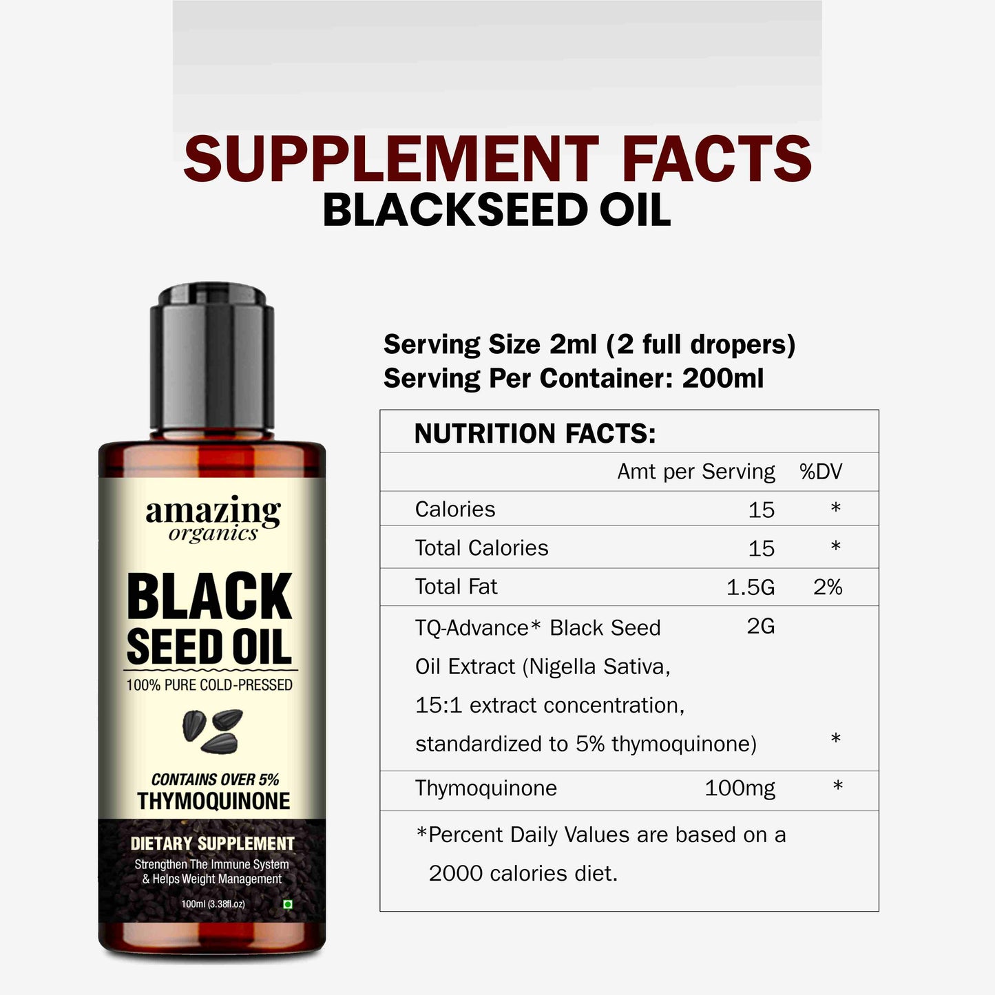 Organic Black Seed Oil