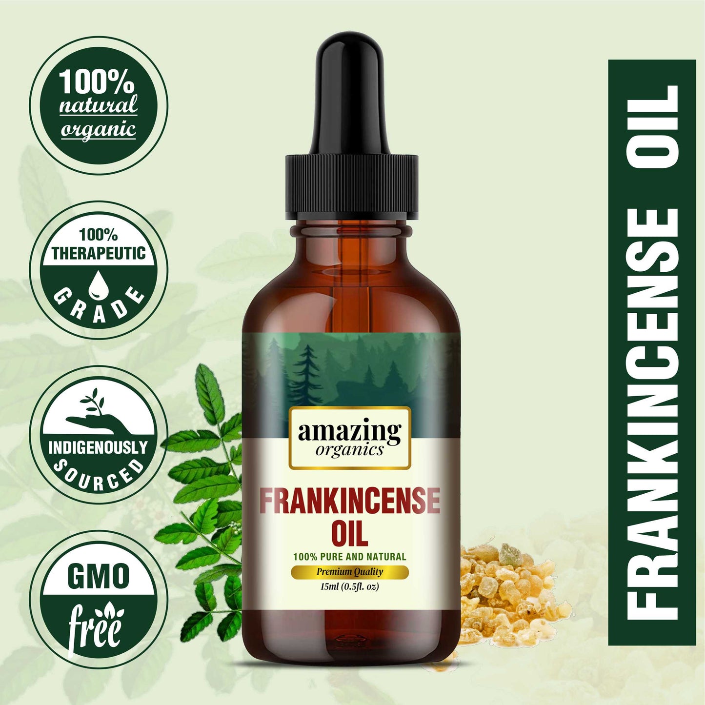 Frankincense Essential Oil Certified Organic