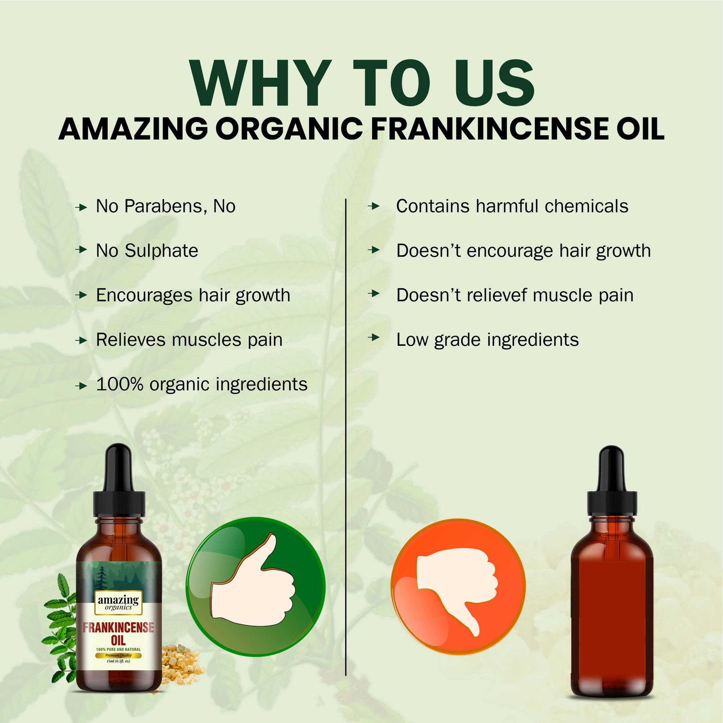 Frankincense Essential Oil Certified Organic