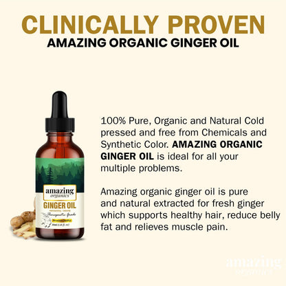 Ginger Oil, Therapeutic Grade A Pure & Natural.
