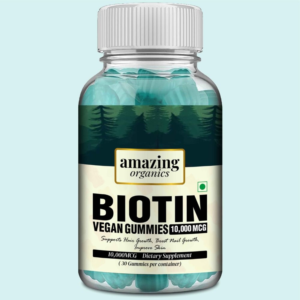 Biotin Gummies - For Skin, Hair & Nails - amazing organics