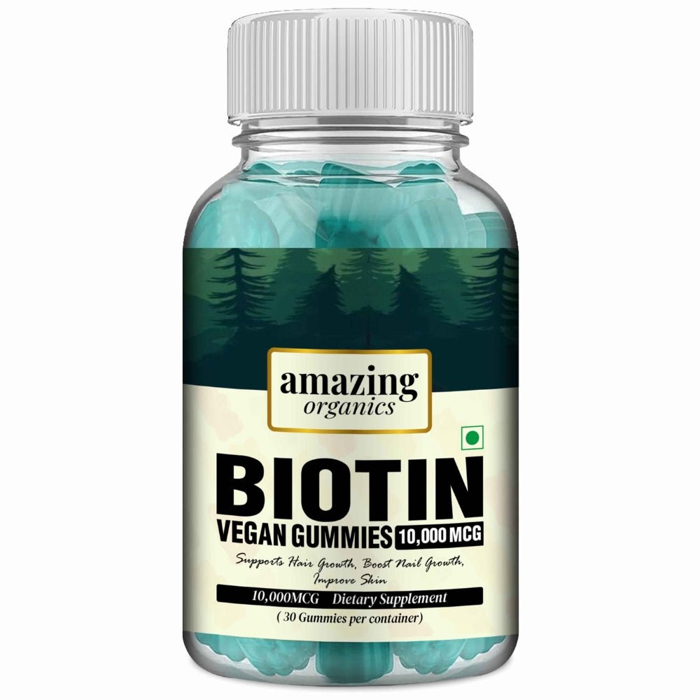 Biotin Gummies - For Skin, Hair & Nails - amazing organics