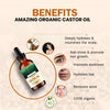 Castor Oil Cold Pressed - amazing organics