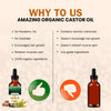 Castor Oil Cold Pressed - amazing organics