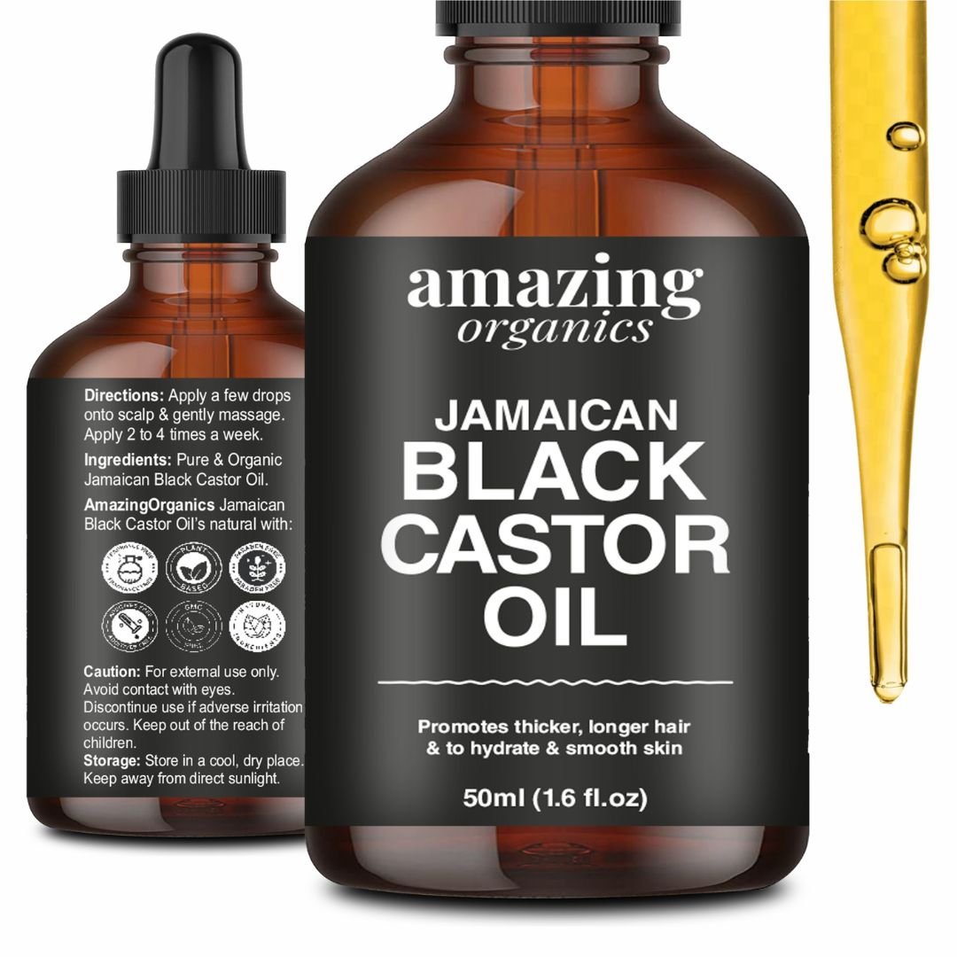 Jamaican Black Castor Oil for Hair Growth - amazing organics