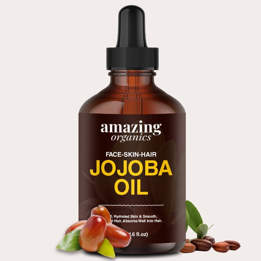 Jojoba Oil - 50ml (1.6fl.oz) - amazing organics