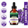 Lavender Essential Oil for Aroma Therapy, Stress Relief, Hair, Skin & Sleep - amazing organics