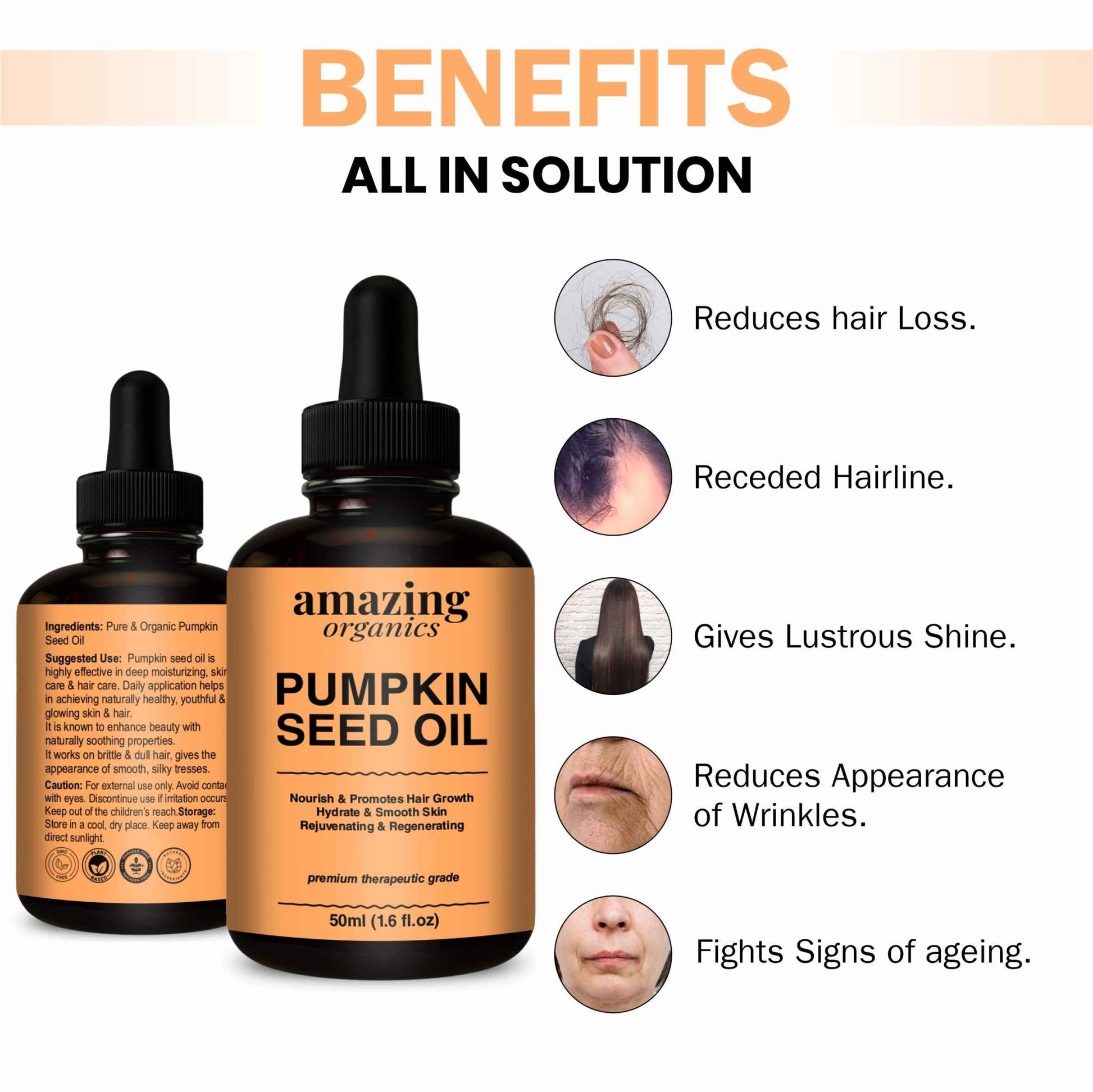 Pumpkin Seed Oil - amazing organics