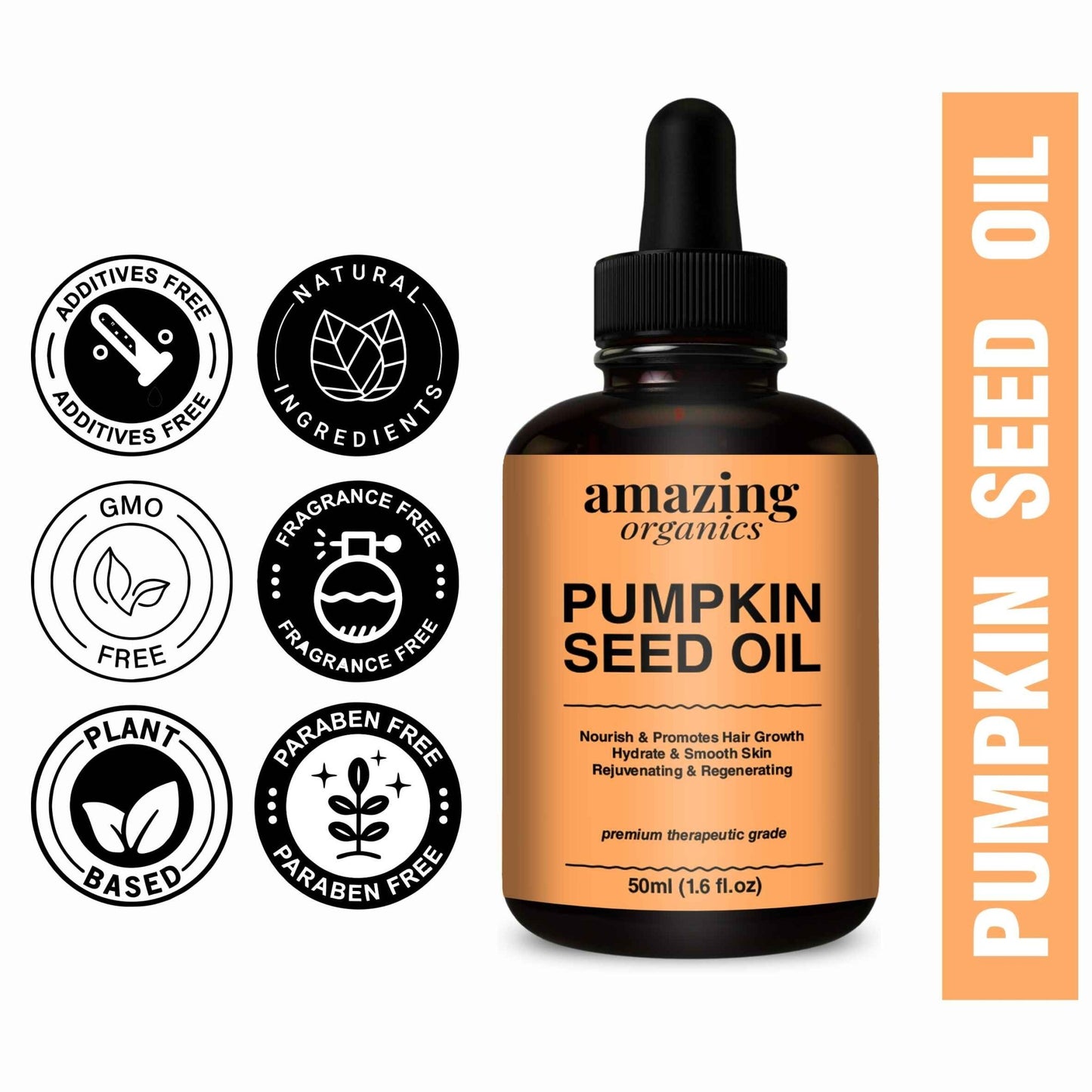 Pumpkin Seed Oil - amazing organics